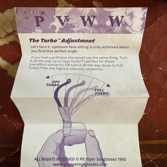 NEW PIT VIPER 2000 SUNGLASSES W/ CASE - Picture 8 of 9